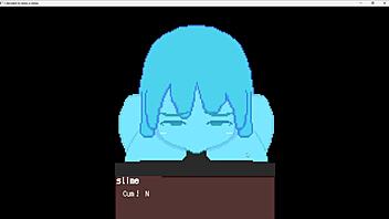 Train Slime In 3d Cartoon Game With Curvy Huge Tits