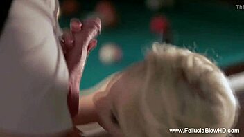 A ROMANTIC NIGHT WITH BLONDE BABE SUCKING AND SWALLOWING CUM SWEETLY.