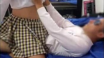 Student fucks athletic professor for top grade, craving his rumored huge cock