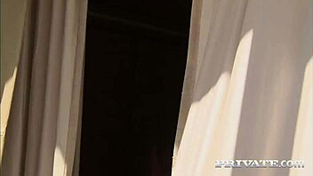 veronica from private com takes on a huge black cock outdoors