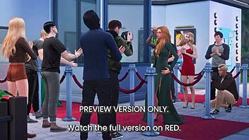 movie premiere for 3d animated series preview version