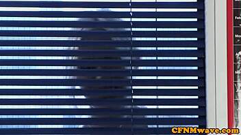 british doms jerking off sub in office breakroom group chaos! 😈