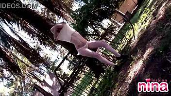 Nina feels so aroused showing her sexy body and rubbing her pussy