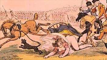 Vintage erotic drawings from retro cartoons