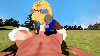 Ezreal And Braum In League Yaoi Hard Sex!