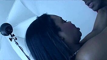 Watch Kumalott, the big tits ebony chubby babe, get pounded hard?