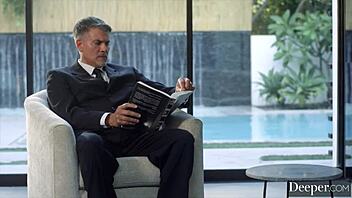 Deeper petite alexis rides in couple's twisted game with anal and spanking