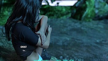 Girls splashing water in the triangle, looking so sexy and huge.