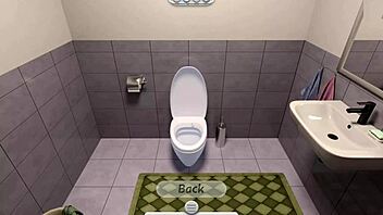 OMG, check out happy summer part 3 with wild toilet masturbation action!