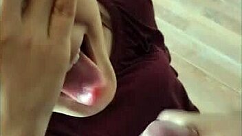 Wife's stepsister sucks and rides in cuckold scenario