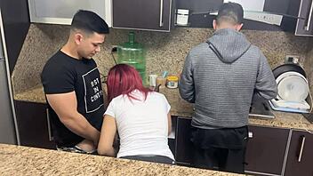 Latina Milf Bent Over For Husband's Friend?