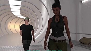 Big tits and curvy bodies get splashed in this anime game