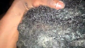 Beautiful black beauty gets a big black cock in her ass