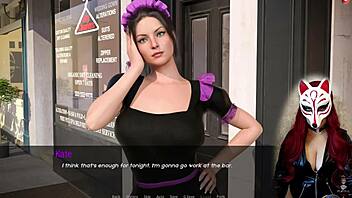 Kate 11 in See-Through 3D Cartoon Public Sex