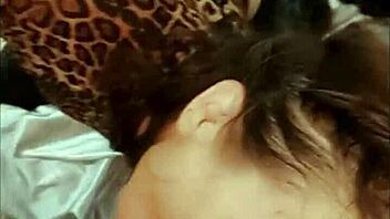 French Amateur in Leather Pants Gets Rimmed Doggystyle POV. Satin Shirt and Heels Add Spice! 😍