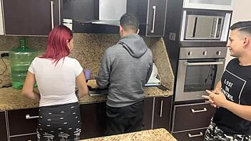 Latina Milf Bent Over For Husband's Friend?