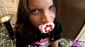Sloppy and messy anal sex with Anita Bellini's boss