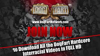 Ebony babe Paris blows 10 huge cocks 😍