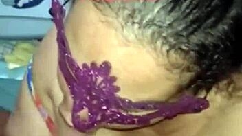 Latina hooker jerks and milks thick cock dry?