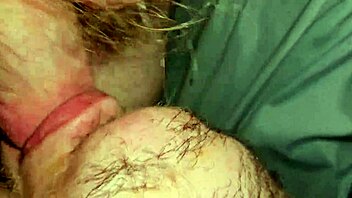 I give a deepthroat blowjob to my gay partner during masturbation.