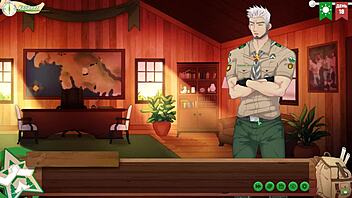 game friends camp episode 22 with russian voice acting, planning something intriguing.