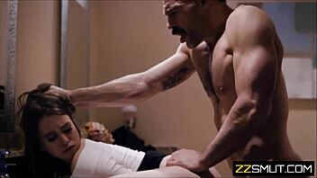 Teen waitress seduces her married boss in taboo encounter