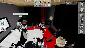 Furrita gets strong penetration from albino!