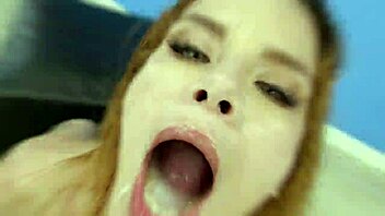 Ashley Rose's rough 4on1 with big black cock