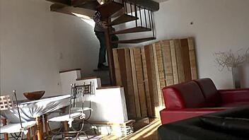 She hangs out with her boyfriend and father.