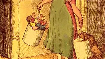 Vintage erotic drawings from retro cartoons