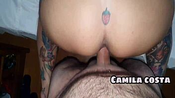 Is Sultry Ebony Chick Humped by White Stud in POV Hardcore Fucking?