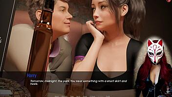 Кейт в прозрачном 3D мультике публичный секс