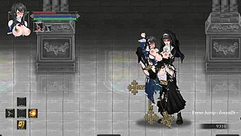 night of r scenes part 7 in the underground basilica area, so mysterious.