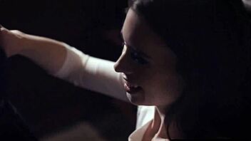 Teen waitress seduces her married boss in taboo encounter