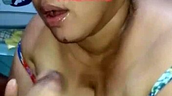 Latina hooker jerks and milks thick cock dry?