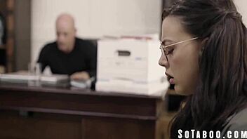 Whitney Wright in glasses, social welfare beneficiary, getting fucked in different positions