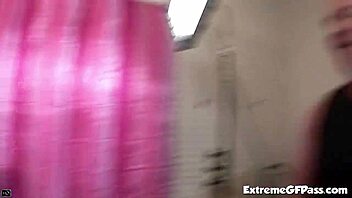 Amia Miley says, 'Watch my extreme threesome with cumshots, blowjobs, and kissing all over.'