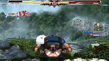 Brian faces off against Ryougi Shiki in this anime battle