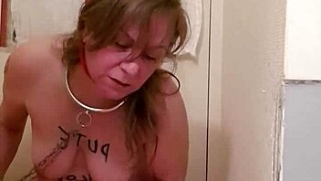 Intense Masturbation Session for the Willing Slave in BDSM Play