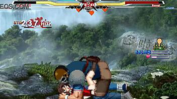 Brian faces off against Ryougi Shiki in this anime battle