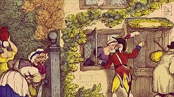 Vintage erotic drawings from retro cartoons