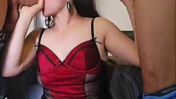 I begged my girlfriend Isa for cuckold play, and she agreed but only with a thicker cock than mine. So, I got her a mega thick one to satisfy her!