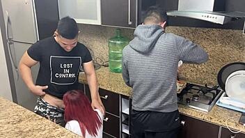 Latina Milf Bent Over For Husband's Friend?