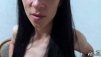 Stepmom’s Breakfast with Stepson’s Cum Before Jogging