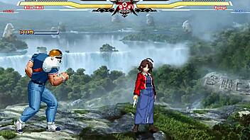 Brian faces off against Ryougi Shiki in this anime battle