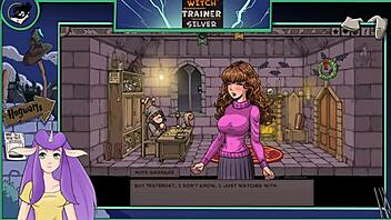 witch trainer silver part 14 with asian brunette 😊