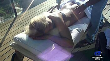 Le Masseur Me BAISE Hard on the Balcony!
