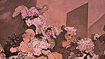 Vintage erotic drawings from retro cartoons