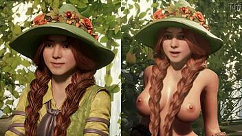 Cartoon Original Vs Naked Comparison 😍