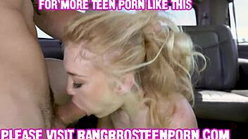 Pretty blonde gets fucked by her stepbrother - free teen porn